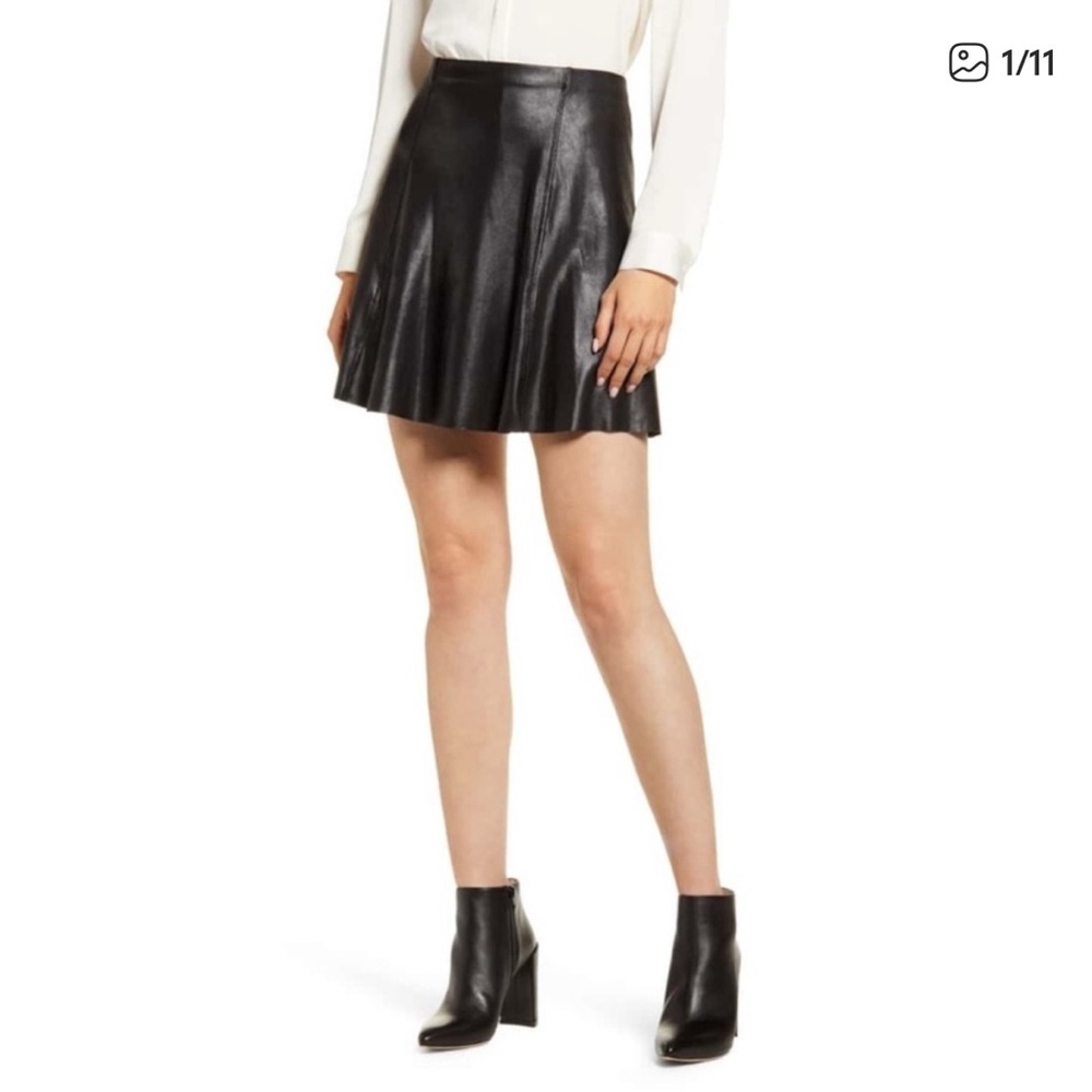 SPANX Black Mini Skirt